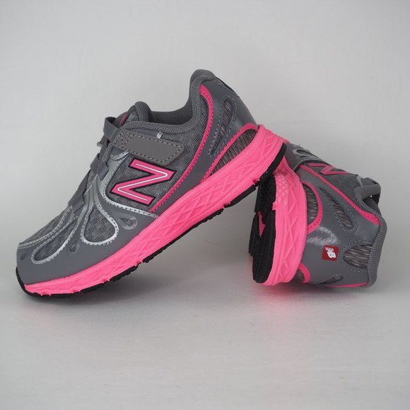 New Balance Other - New Balance Toddler Shoes Baby Grey Pink